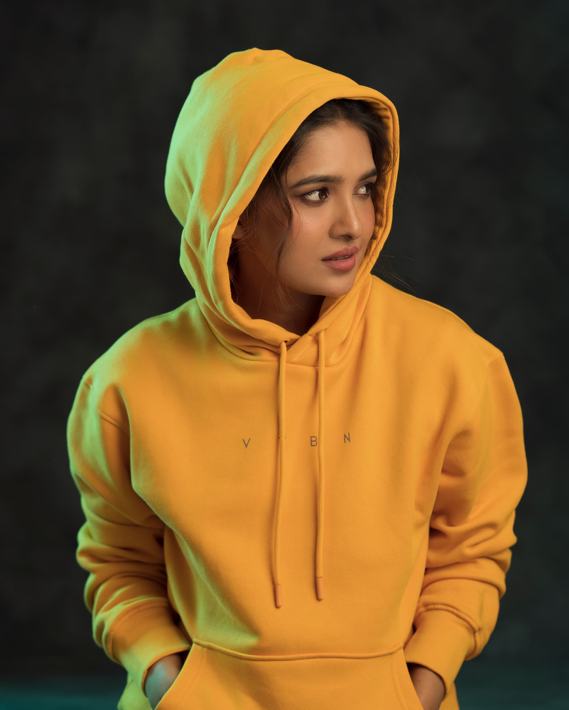 Yellow Hoodie Portrait