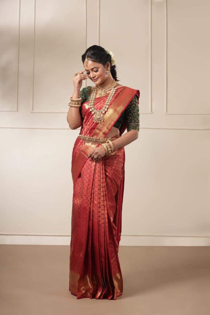 Red Saree Fashion