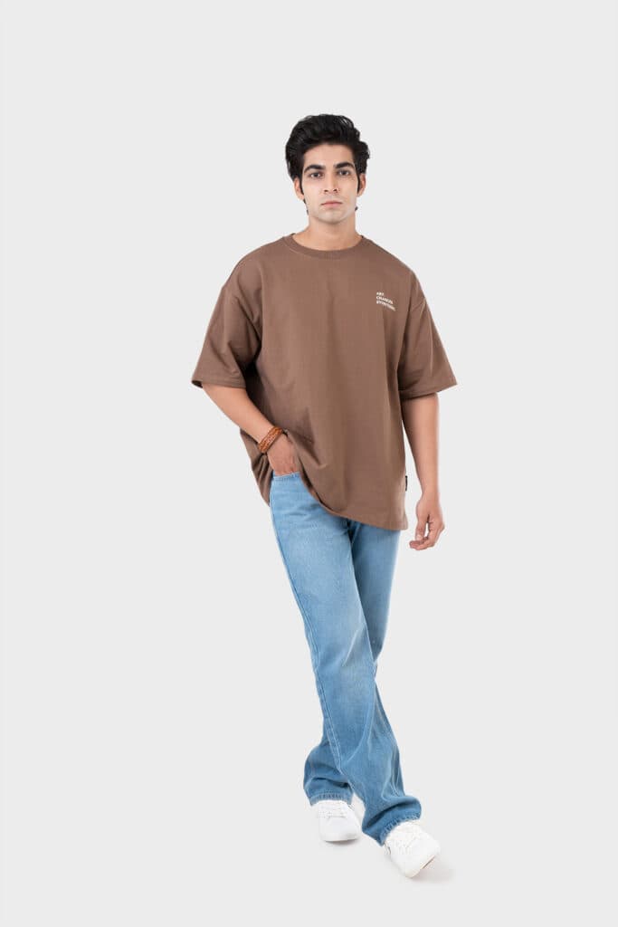 Man in Brown shirt