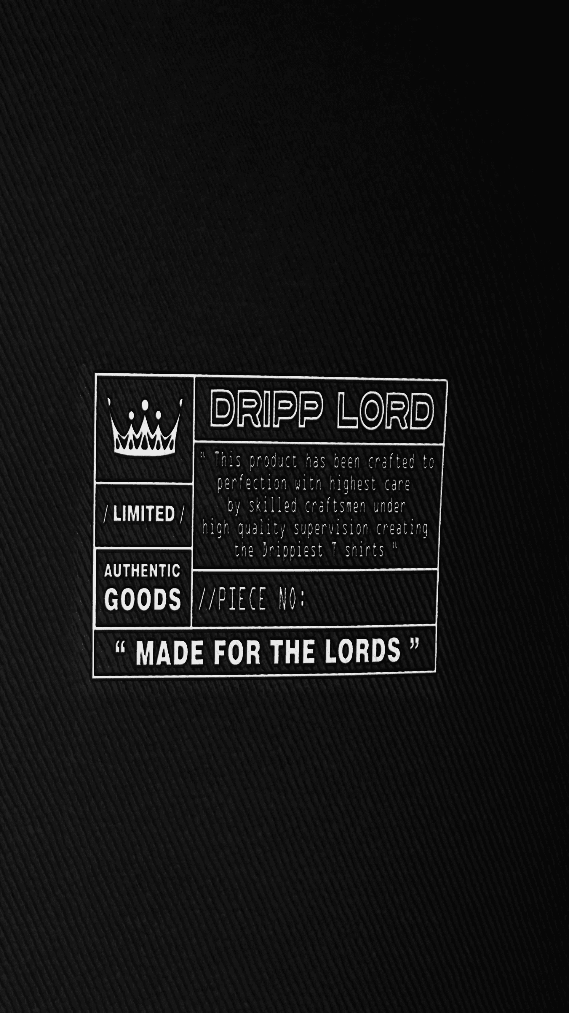 Dripp Lords Label